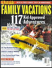 Outside Magazine Family Vactions cover